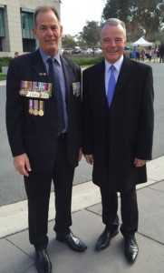 150425 Anzac Day at AWM with Director AWM Dr Brendan Nelson